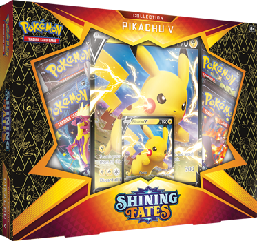 Pokemon Shining Fates Pikachu V Collection Box