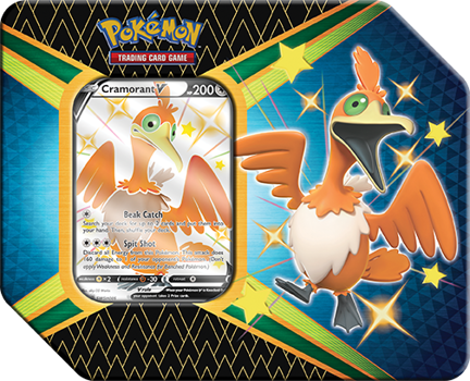 Pokemon Shining Fates Tin - Cramorant V