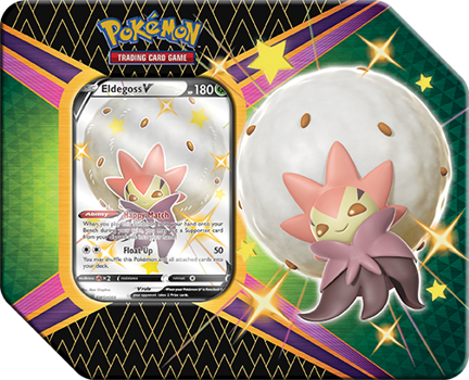Pokemon Shining Fates Tin - Eldegoss V