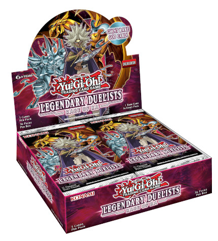 Yu-Gi-Oh! Sealed Booster BOX (36 packs) - Rage of Ra (UNLIMITED) Legendary Duelists Yu-Gi-Oh! Sealed Booster BOX (36 packs) - Rage of Ra (UNLIMITED) Legendary Duelists