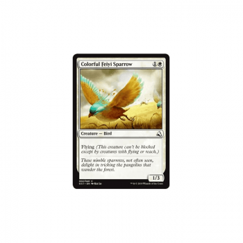 Colorful Feiyi Sparrow : GLOBAL SERIES: JIANG YANGGU AND MU YANLING 02/40 - Magic the Gathering Single Card