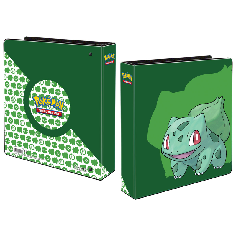 Ultra Pro Pokemon 3 Ring Binder for Trading Cards (Pages sold separately) - Bulbasaur 2020 Ultra Pro Pokemon 3 Ring Binder for Trading Cards (Pages sold separately) - Bulbasaur 2020