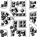 DungeonMorph Cities, Ruins, Villages 2.5" Cards - Image 2