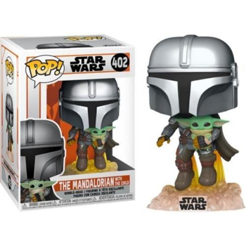 Pop! Star Wars The Mandalorian - The Mandalorian with The Child #402