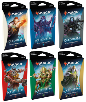 Magic the Gathering: Kaldheim Theme Booster Set of 6
