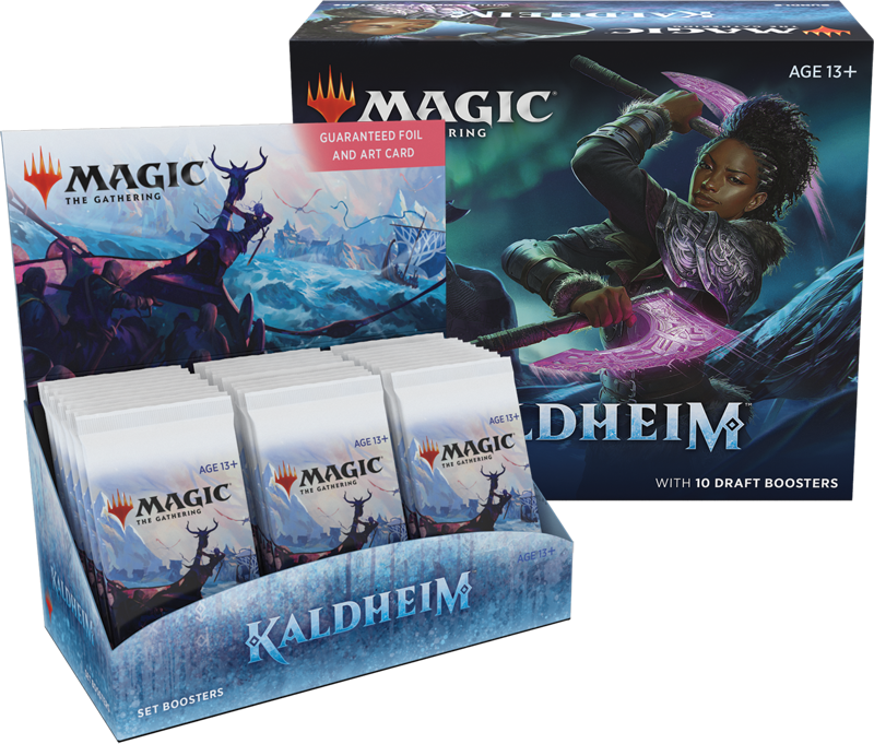 Magic the Gathering: Kaldheim SET Booster Box + Bundle Combo Magic the Gathering: Kaldheim SET Booster Box + Bundle Combo