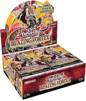Yu-Gi-Oh! Sealed Booster BOX (24 packs) - Blazing Vortex (1st Edition)
