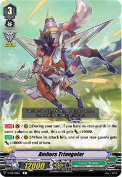 Ambers Triangular : V-BT11-081 - Cardfight!! Vanguard Single Card