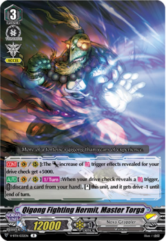 Qigong Fighting Hermit, Master Torga : V-BT11-032 - Cardfight!! Vanguard Single Card