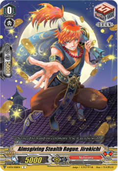 Almsgiving Stealth Rogue, Jirokichi : V-BT11-058 - Cardfight!! Vanguard Single Card