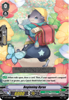 Beginning Hyrax : V-BT11-085 - Cardfight!! Vanguard Single Card