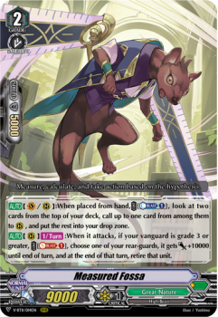 Measured Fossa : V-BT11-014 - Cardfight!! Vanguard Single Card