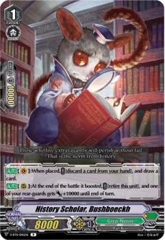 History Scientist, Bushbeck : V-BT11-045 - Cardfight!! Vanguard Single Card