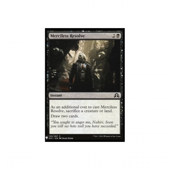 Merciless Resolve : MYSTERY BOOSTER 750 - Magic the Gathering Single Card