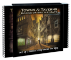 Loke Battle Mats - Towns & Taverns Books of Battle Mats