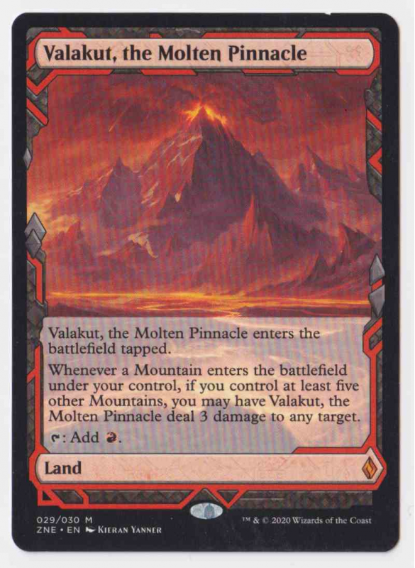 Valakut, the Molten Pinnacle (FOIL) : ZENDIKAR EXPEDITIONS (2020) 029/ ...