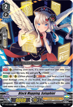 Black Mapping, Salaphiel : V-BT12-030 - Cardfight!! Vanguard Single Card