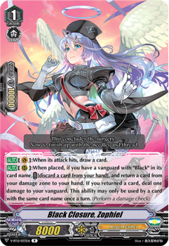 Black Closure, Zophiel : V-BT12-033 - Cardfight!! Vanguard Single Card