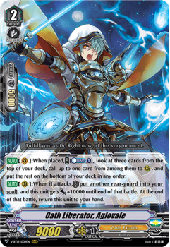 Oath Liberator, Aglovale : V-BT12-009 - Cardfight!! Vanguard Single Card