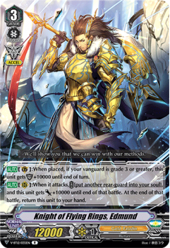 Knight of Flying Rings, Edmund : V-BT12-035 - Cardfight!! Vanguard Single Card