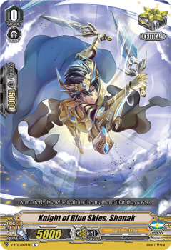 Knight of Blue Skies, Shanak : V-BT12-065 - Cardfight!! Vanguard Single Card