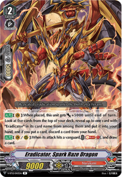 Eradicator, Spark Raze Dragon : V-BT12-043 - Cardfight!! Vanguard Single Card
