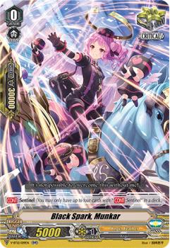 Black Spark, Munkar : V-BT12-019 - Cardfight!! Vanguard Single Card