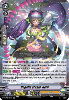 Regalia of Fate, Norn : V-BT12-025 - Cardfight!! Vanguard Single Card