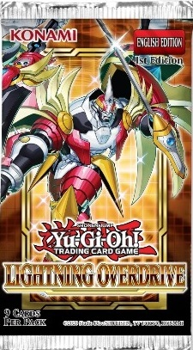 Yu-Gi-Oh! Sealed Booster PACK (9 Cards) - Lightning Overdrive (1st Edition)