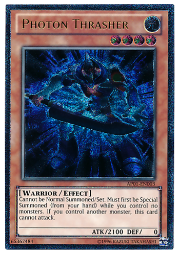 Photon Thrasher (Ultimate Rare) - AP01-EN003 - Yu-Gi-Oh! Single Card Photon Thrasher (Ultimate Rare) - AP01-EN003 - Yu-Gi-Oh! Single Card