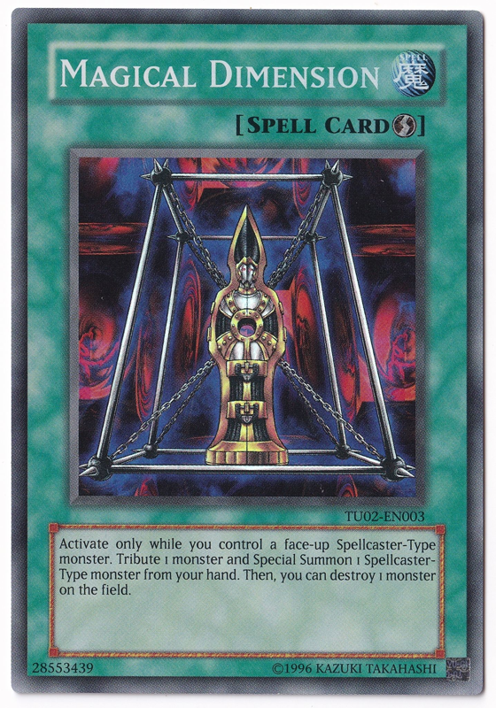 Magical Dimension (Super Rare) - TU02-EN003 - Yu-Gi-Oh! Single Card