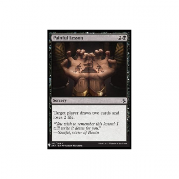 Painful Lesson : MYSTERY BOOSTER 768 - Magic the Gathering Single Card