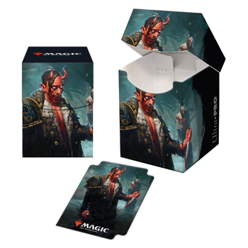 Magic the Gathering: Kaldheim 100+ Deck Box featuring Tibalt, Cosmic Imposter