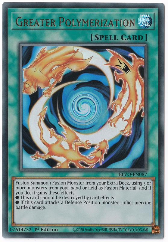 yugioh card polymerization Greater Polymerization | Card Details