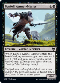 Karfell Kennel-Master - KALDHEIM - 101/285 - Magic the Gathering Single Card