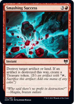 Smashing Success - KALDHEIM - 151/285 - Magic the Gathering Single Card