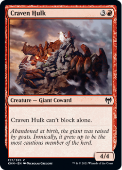 Craven Hulk - KALDHEIM - 127/285 - Magic the Gathering Single Card