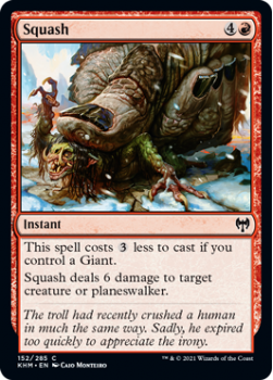Squash - KALDHEIM - 152/285 - Magic the Gathering Single Card