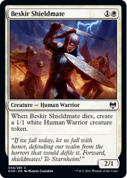 Beskir Shieldmate - KALDHEIM - 004/285 - Magic the Gathering Single Card
