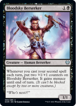 Bloodsky Berserker - KALDHEIM - 080/285 - Magic the Gathering Single Card