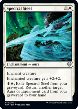 Spectral Steel - KALDHEIM - 030/285 - Magic the Gathering Single Card