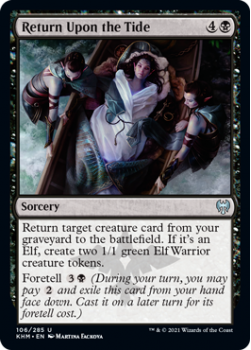 Return Upon the Tide - KALDHEIM - 106/285 - Magic the Gathering Single Card