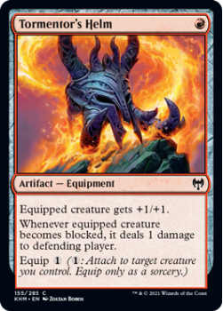 Tormentor's Helm - KALDHEIM - 155/285 - Magic the Gathering Single Card
