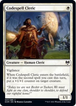 Codespell Cleric - KALDHEIM - 007/285 - Magic the Gathering Single Card