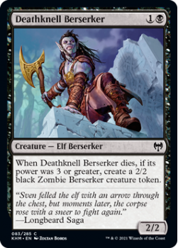 Deathknell Berserker - KALDHEIM - 083/285 - Magic the Gathering Single Card