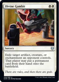 Divine Gambit - KALDHEIM - 008/285 - Magic the Gathering Single Card