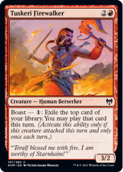 Tuskeri Firewalker - KALDHEIM - 157/285 - Magic the Gathering Single Card