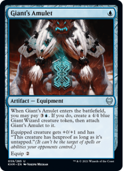 Giant's Amulet - KALDHEIM - 059/285 - Magic the Gathering Single Card