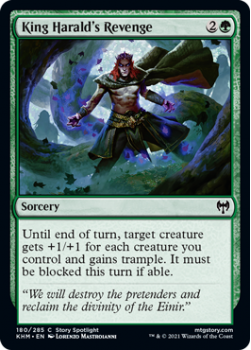 King Harald's Revenge - KALDHEIM - 180/285 - Magic the Gathering Single Card