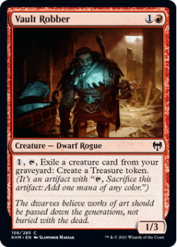 Vault Robber - KALDHEIM - 158/285 - Magic the Gathering Single Card